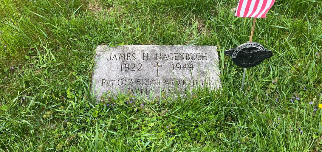 James H. Hagenbuch Grave Detal