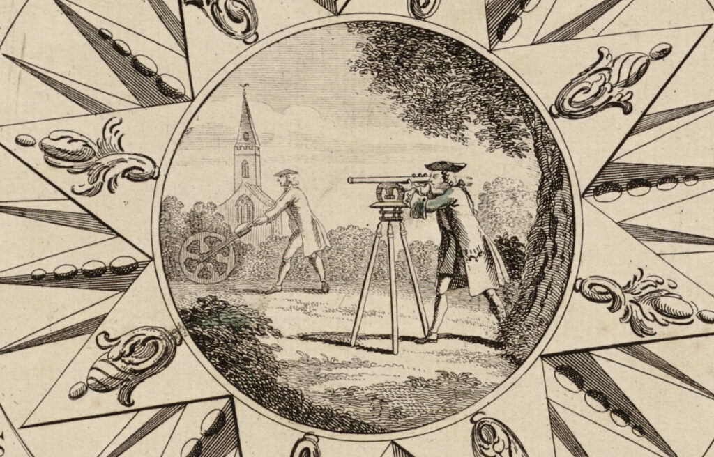 18th Century Surveyors Cornwall England