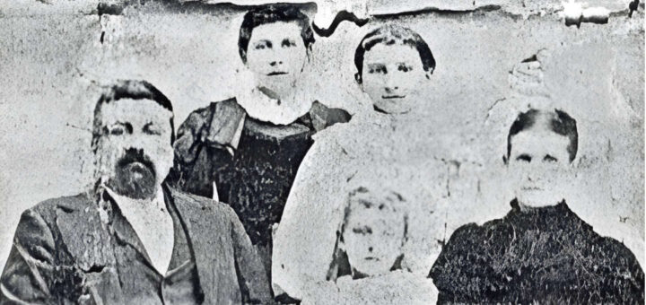 William B. Hagenbuch Family 1897 detail