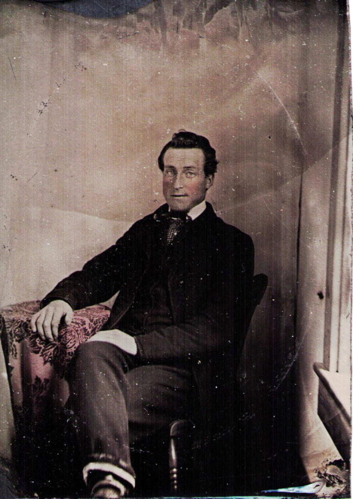 Henry W. Hagenbuch Tintype 1860