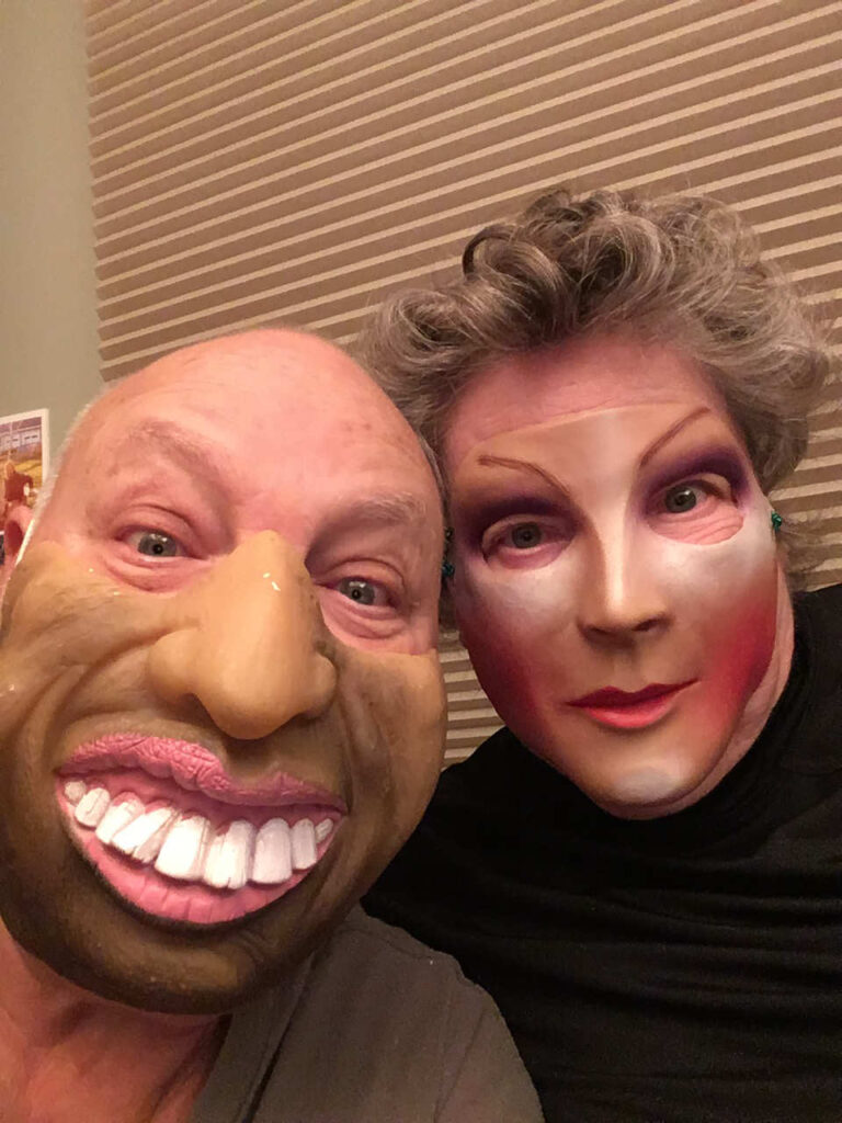 Mark and Linda Hagenbuch Masks