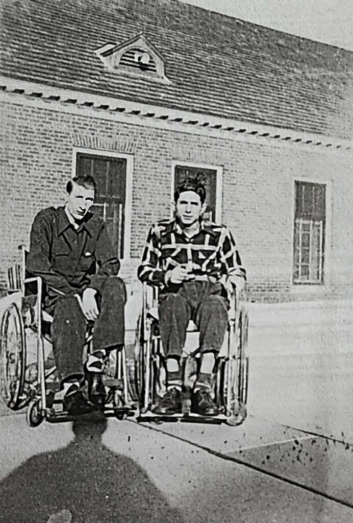 Willoughby and Joe Walter Reed General Hospital 1945