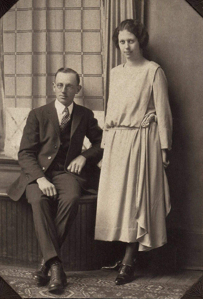 Ray and Ethel (Volkman) Reichard, 1929