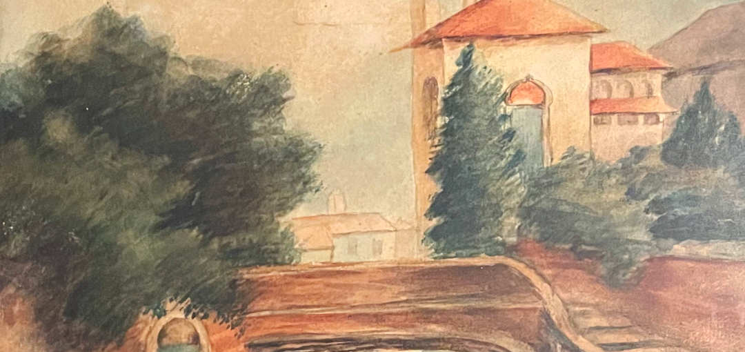 L. Hagenbuch Painting Detail